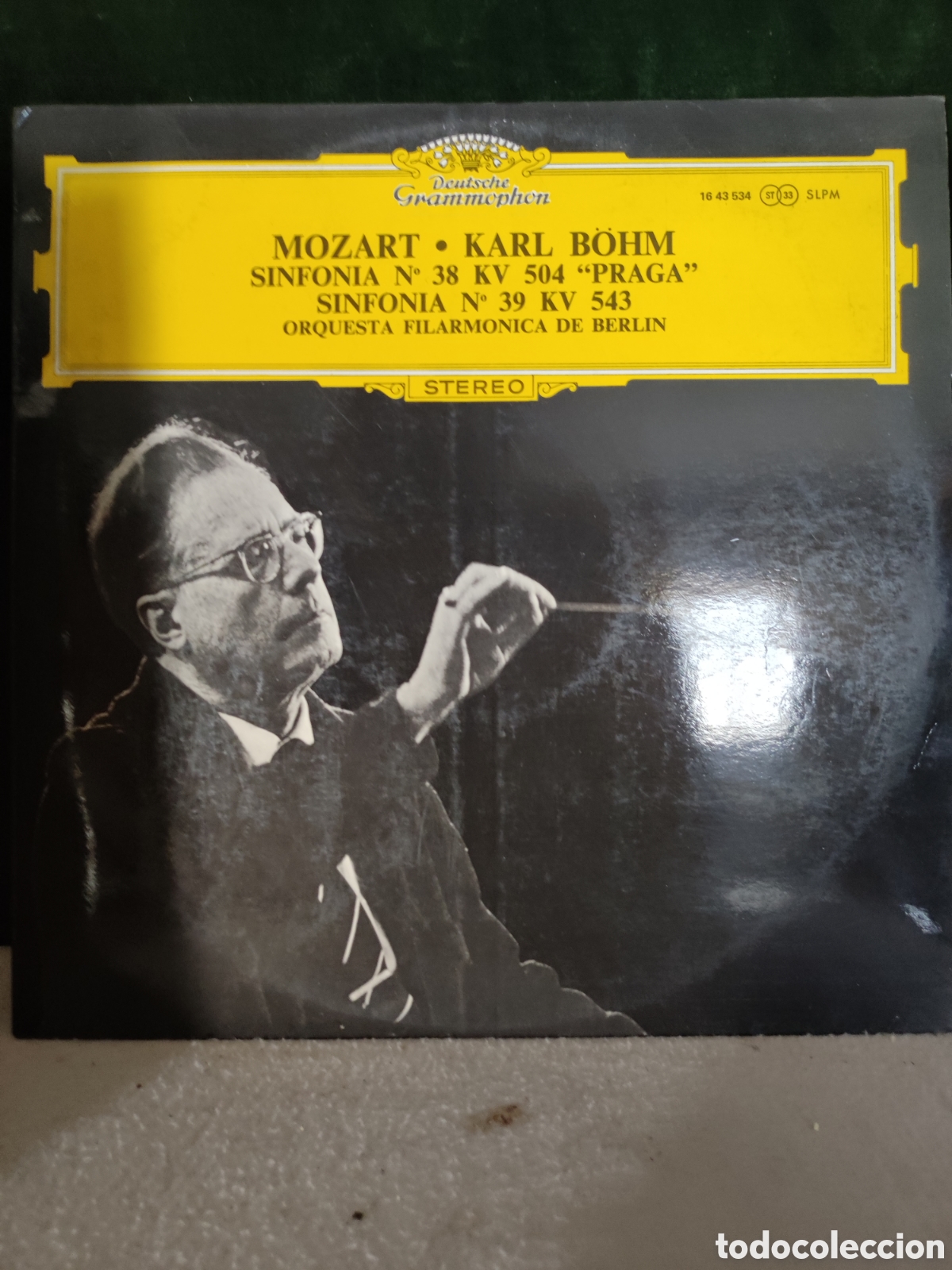 Discos de vinilo: Mozart sinfon&iacute;a n&uacute;mero treinta y ocho