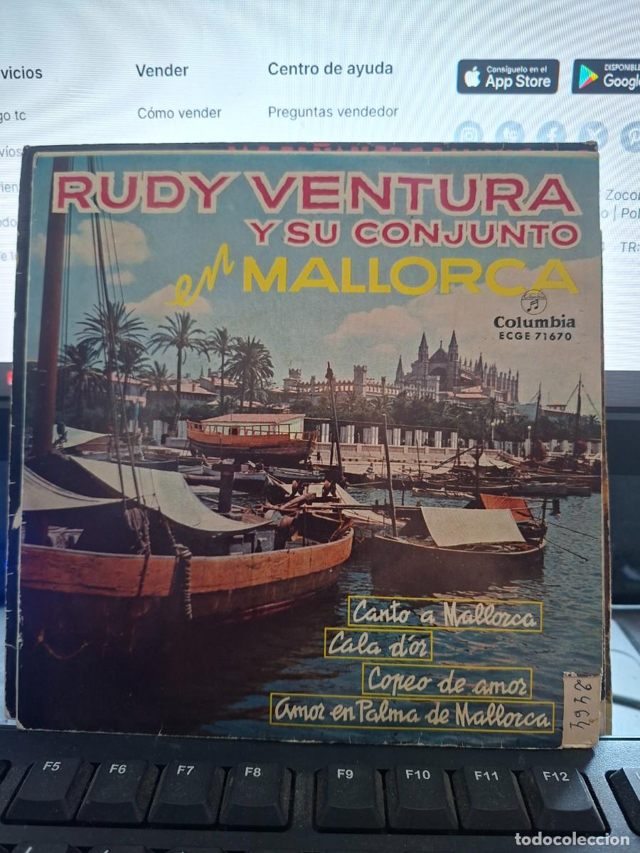 Discos de vinilo: RUDY VENTURA - CANTO A MALLORCA - EP DE VINILO