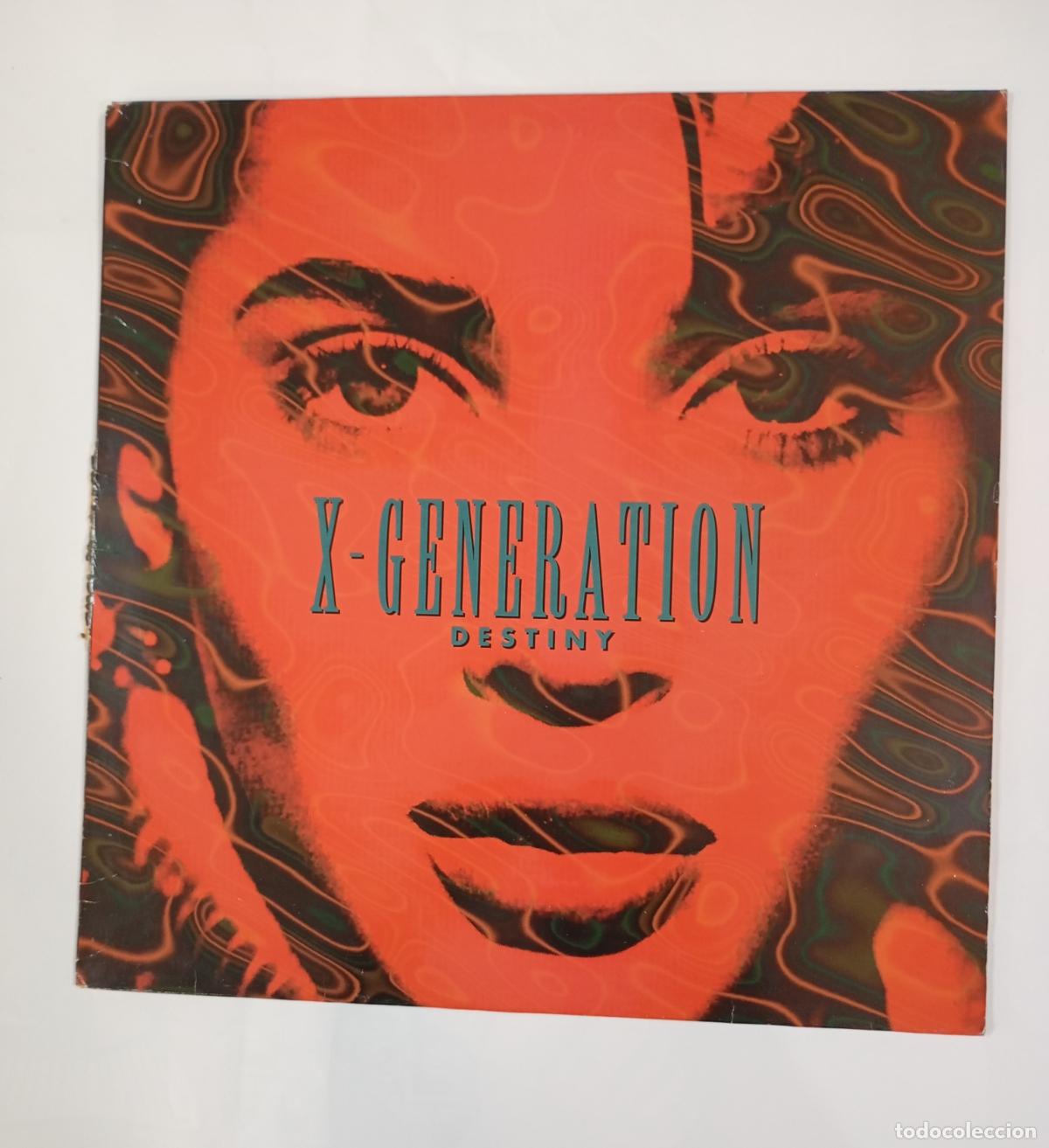 Discos de vinilo: X-GENERATION. DESTINY. MAXI-SINGLE. TDKDA92
