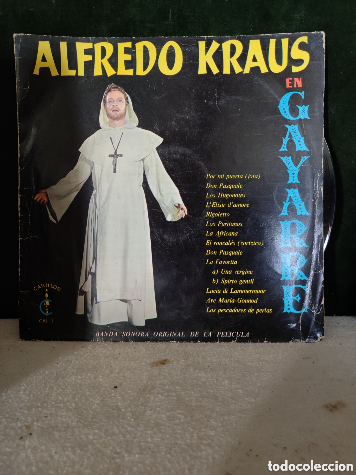 Discos de vinilo: Alfredo kraus LP m&uacute;sica - Foto 1