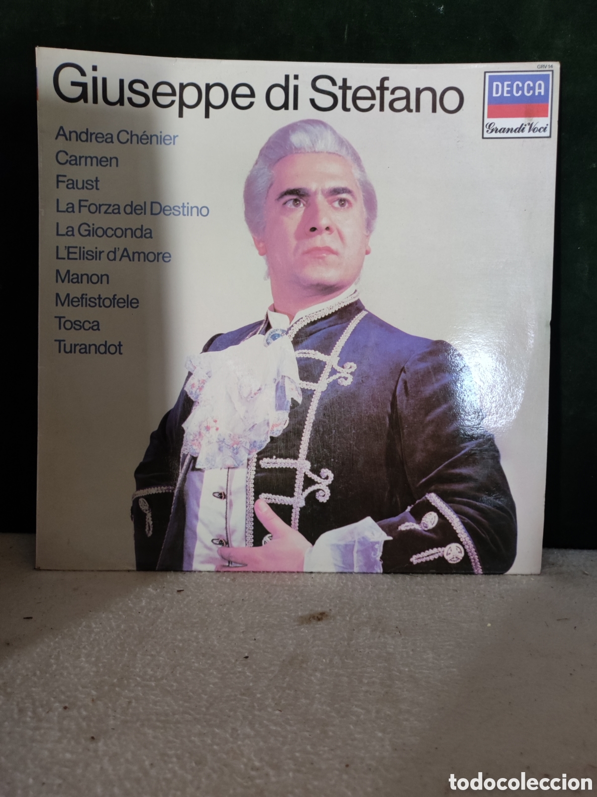 Discos de vinilo: Giuseppe di st&eacute;fano lp - Foto 1