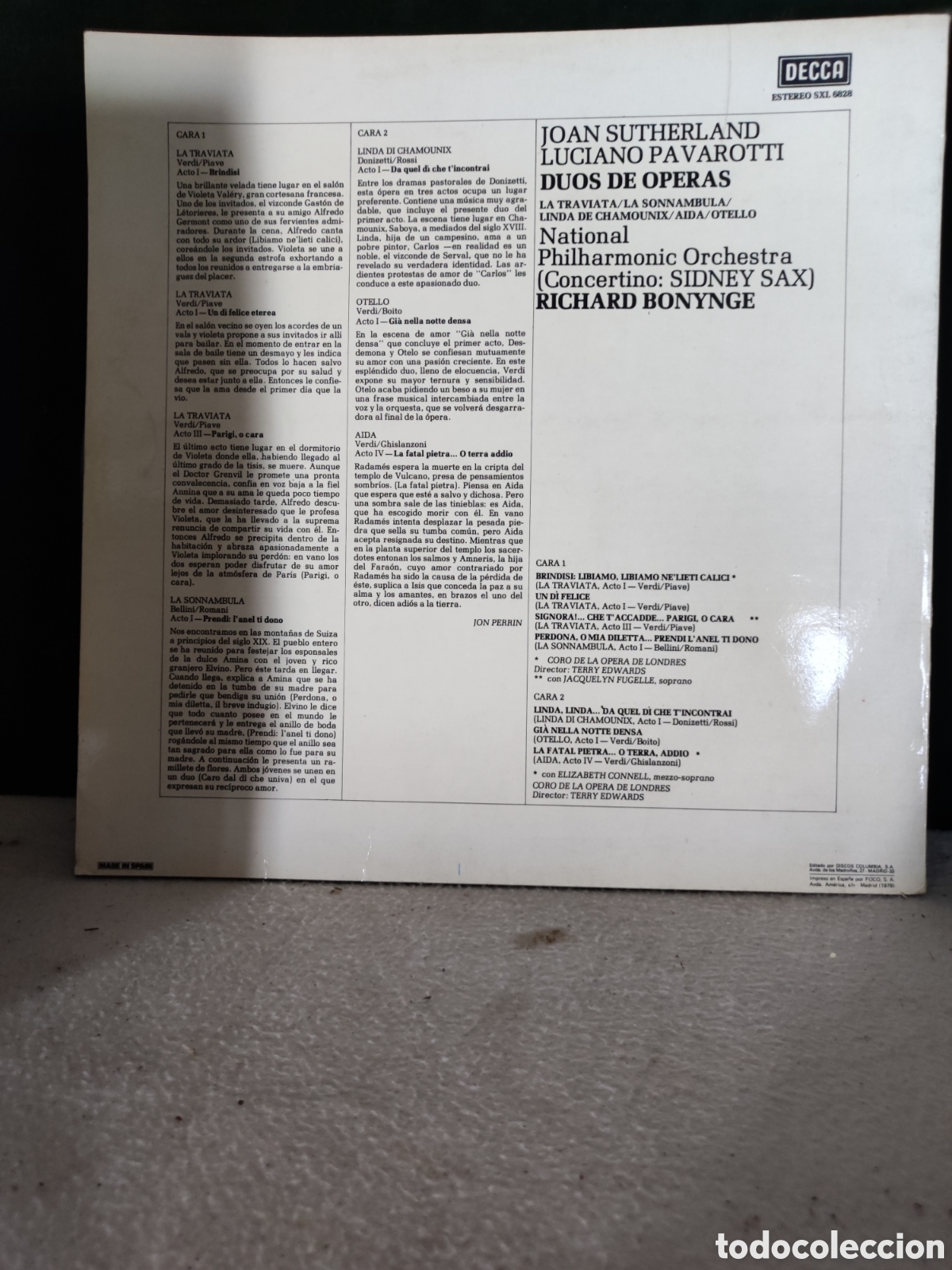 Discos de vinilo: Joan sutherland Luciano Pavarotti - Foto 2