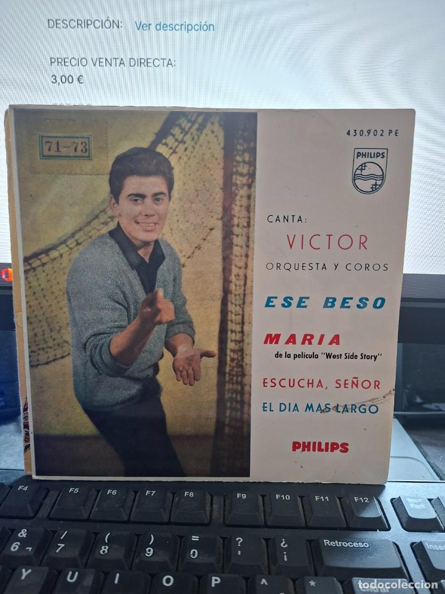Discos de vinilo: VICTOR MOJICA - ESE BESO - EP DE VINILO