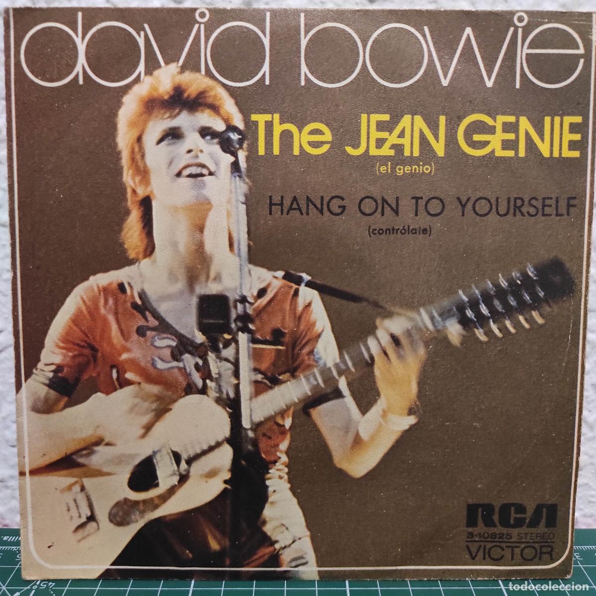 Discos de vinilo: DAVID BOWIE - THE JEAN GENIE (EL GENIO) &middot; SINGLE 7&rdquo; &middot; 1973 SPAIN &middot; NM / VG+