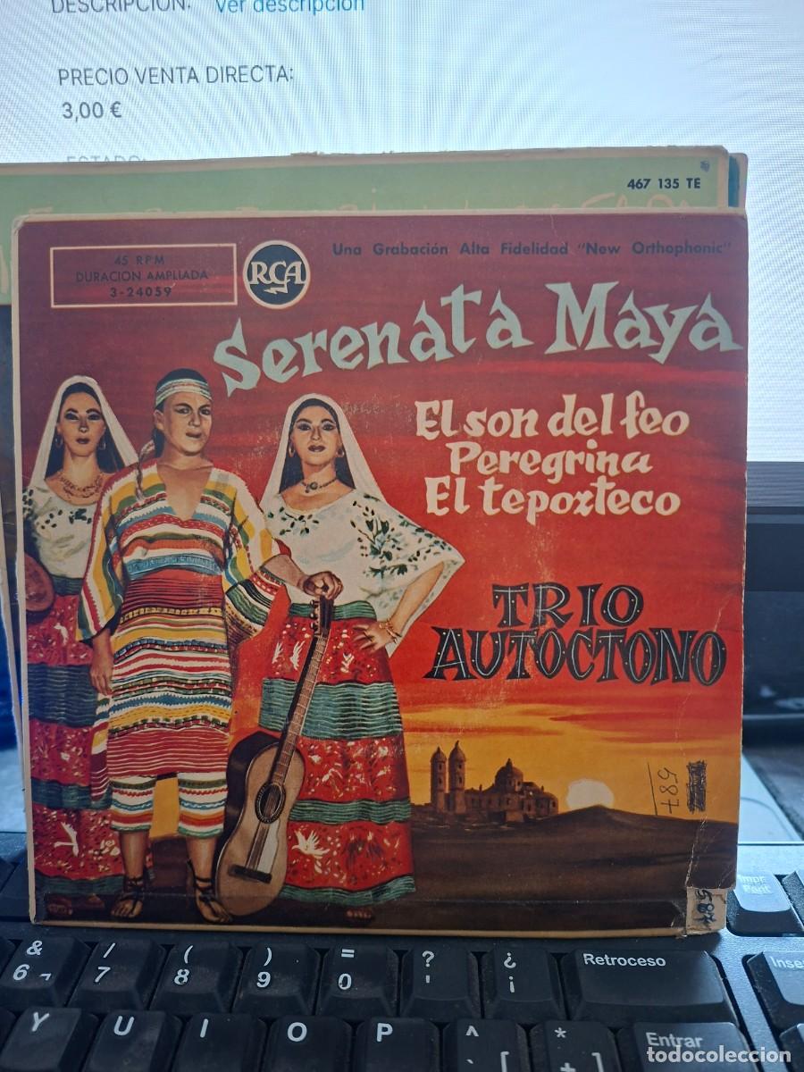 Discos de vinilo: TRIO AUTOCTONO - SERENATA MAYA - EP DE VINILO
