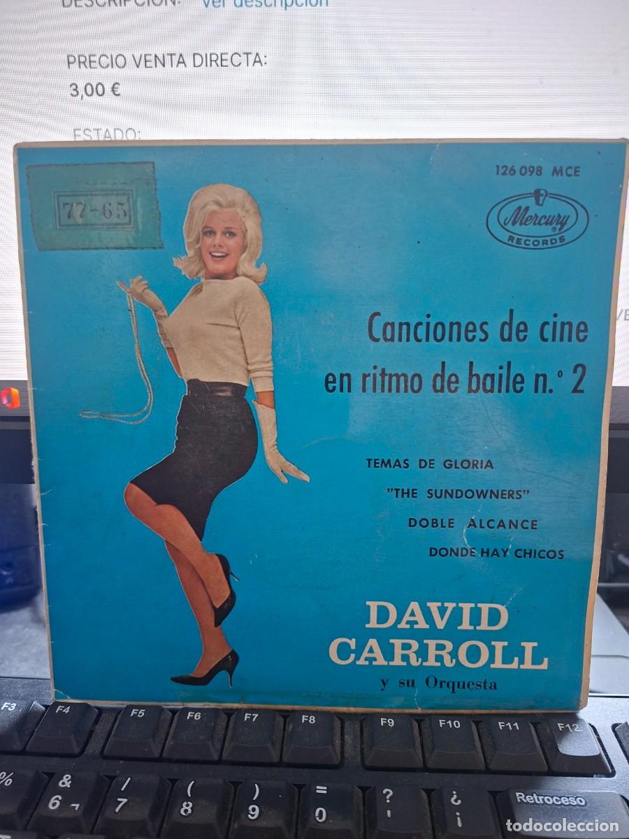 Discos de vinilo: DAVID CARROLL - TEMAS DE GLORIA - EP DE VINILO