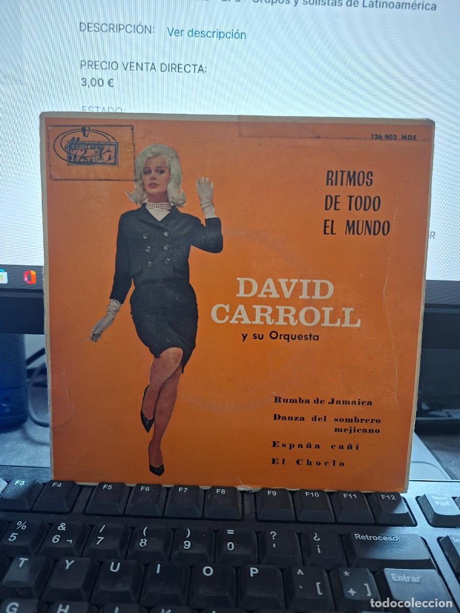 Discos de vinilo: DAVID CARROLL - RUMBA DE JAMAICA - EP DE VINILO