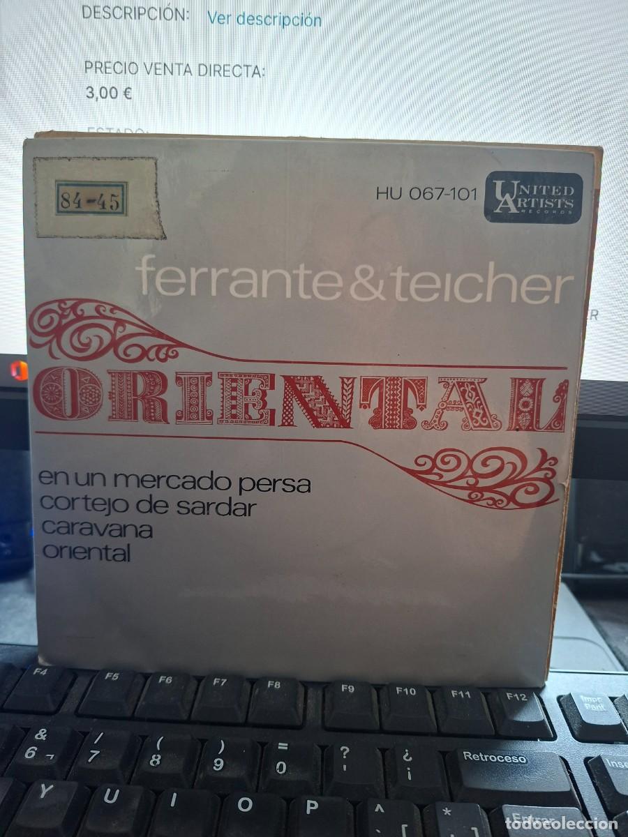 Discos de vinilo: FERRANTE & TEICHER - EN UN MERCADO PERSA - EP DE VINILO