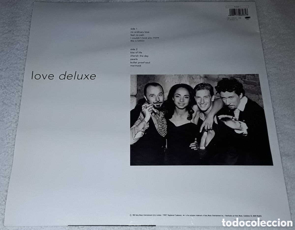 Discos de vinilo: LP - SADE - LOVE DELUXE - Foto 2
