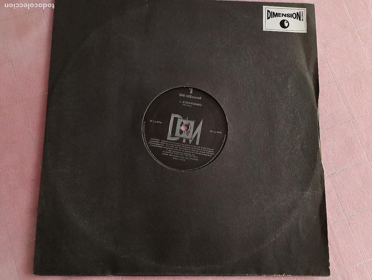 Discos de vinilo: Depeche Mode &lrm;&ndash; DM* &ndash; Strangemix, photogenic remix,deathwish remix, 1987,leer comentario