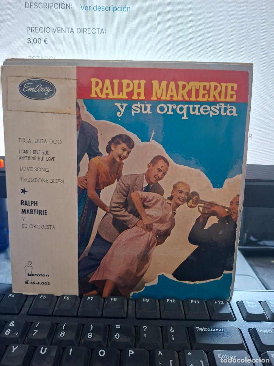 Discos de vinilo: RALPH MARTERIE - DIGA DIGA DOO - EP DE VINILO