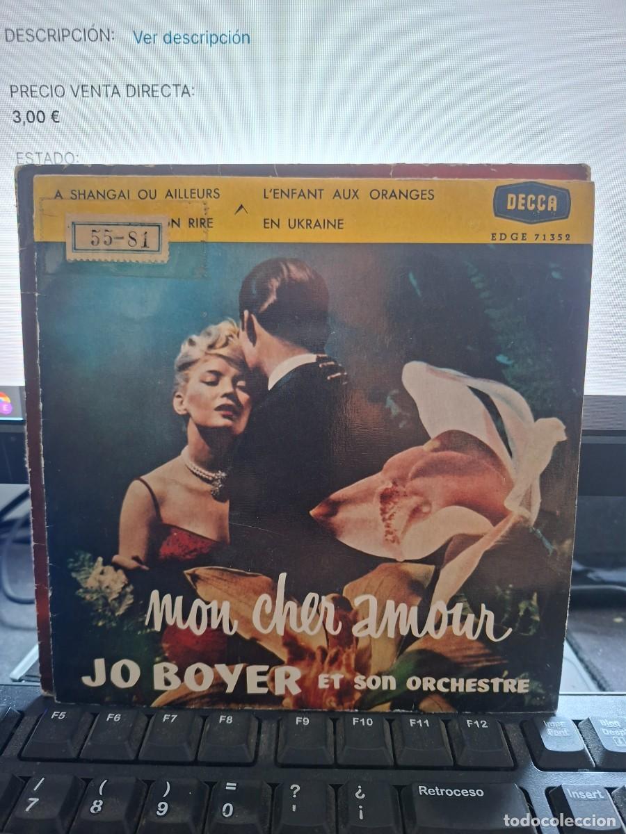 Discos de vinilo: JO BOYER Y SU ORQUESTA - A SHANGAI OU AILLEURS - EP DE VINILO