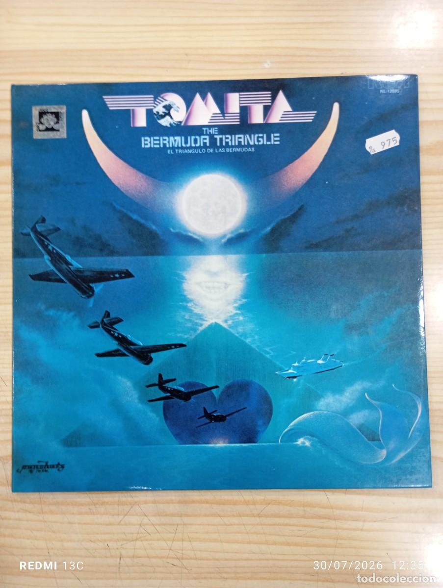 Discos de vinilo: lP - Tomita &lrm;&ndash; The Bermuda Triangle = El Triangulo De Las Bermudas 1979 Carpera doble Edicion Espa&ntilde;o