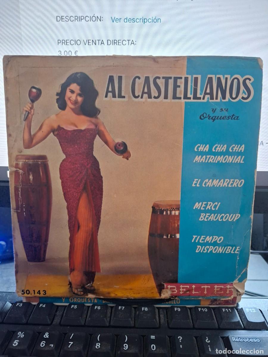 Discos de vinilo: AL CASTELLANOS - EL CAMARERO - EP DE VINILO