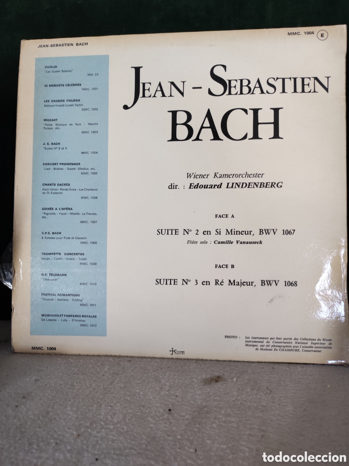 Discos de vinilo: Jean Sebasti&aacute;n Bach lp - Foto 2