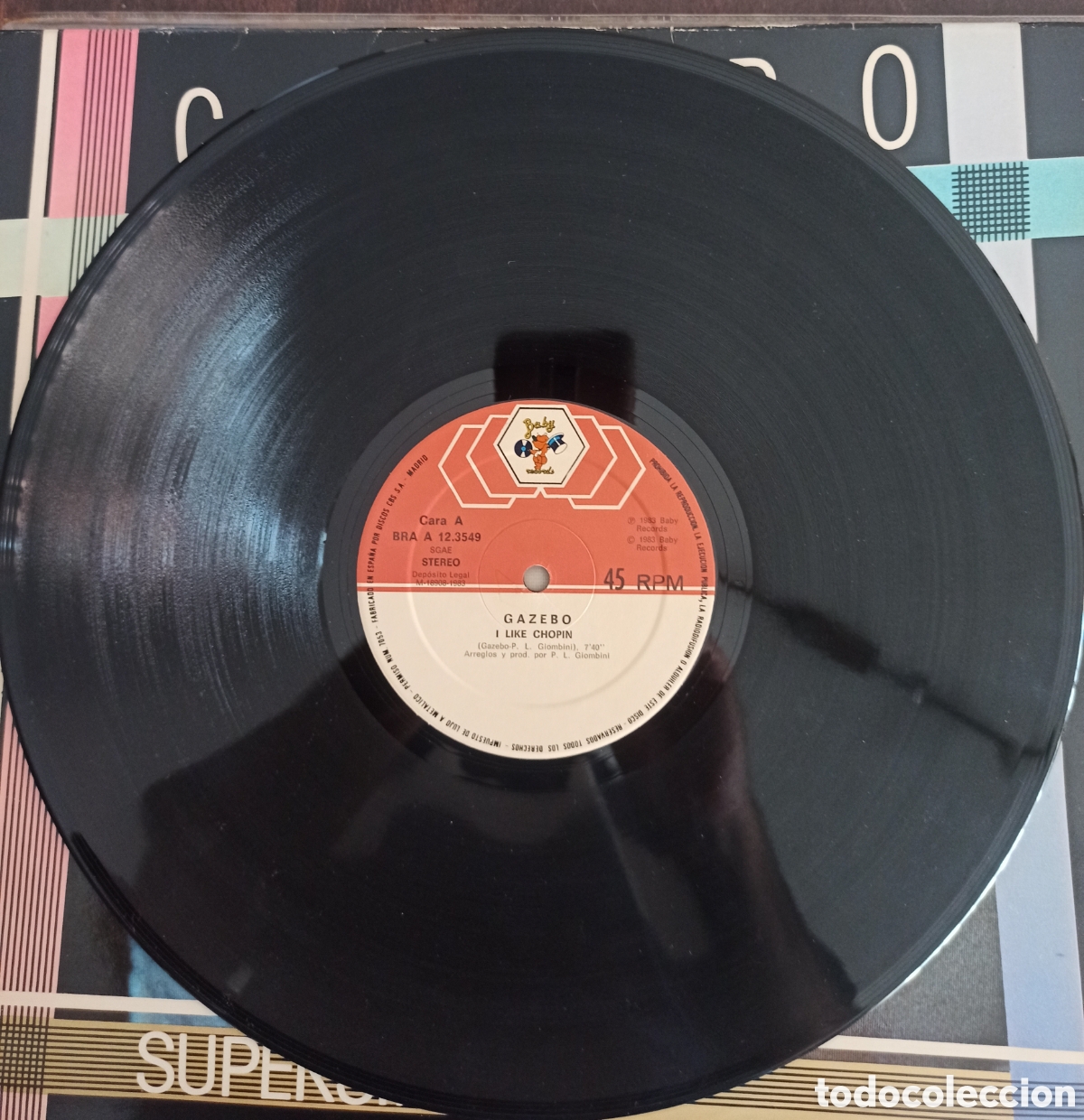 Discos de vinilo: l Gazebo &ndash; &rdquo;I Like Chopin&rdquo; - Foto 2