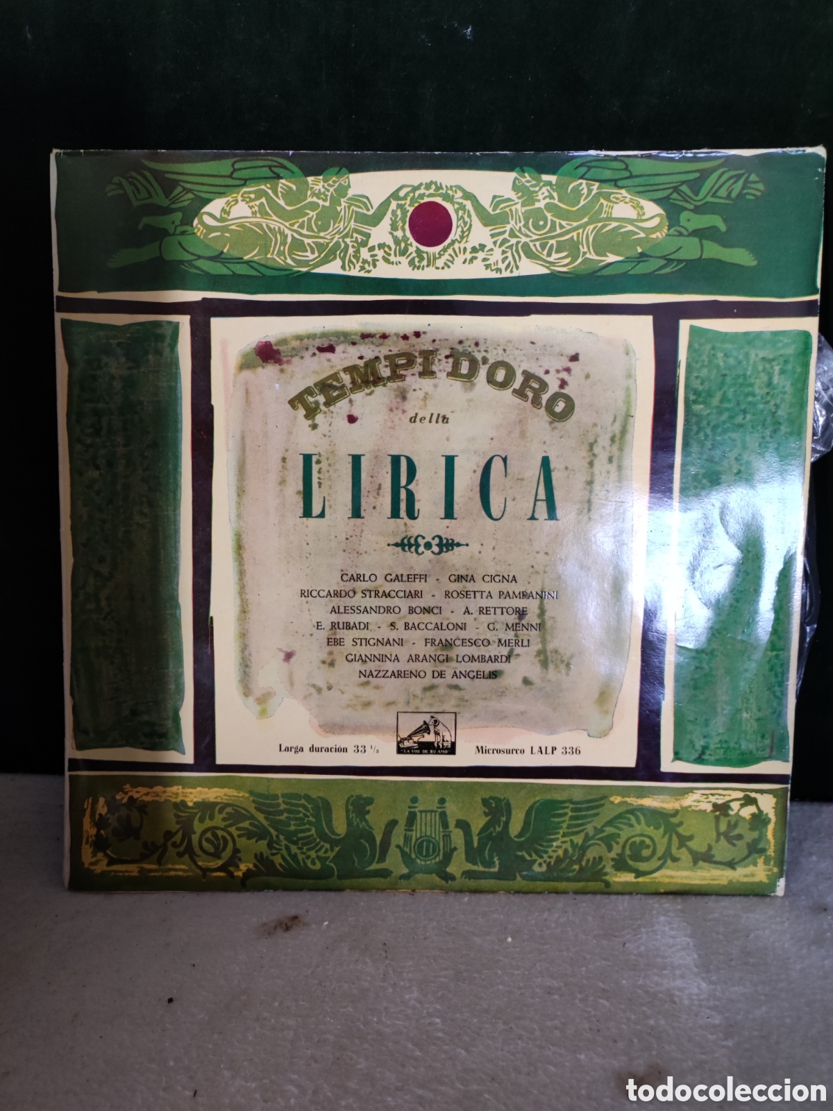 Discos de vinilo: Ten pidoro l&iacute;rica LP m&uacute;sica