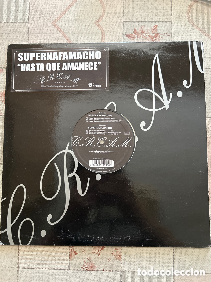Discos de vinilo: SUPERNAFAMACHO-HASTA QUE AMANECE-2002-VINILO SIN USO