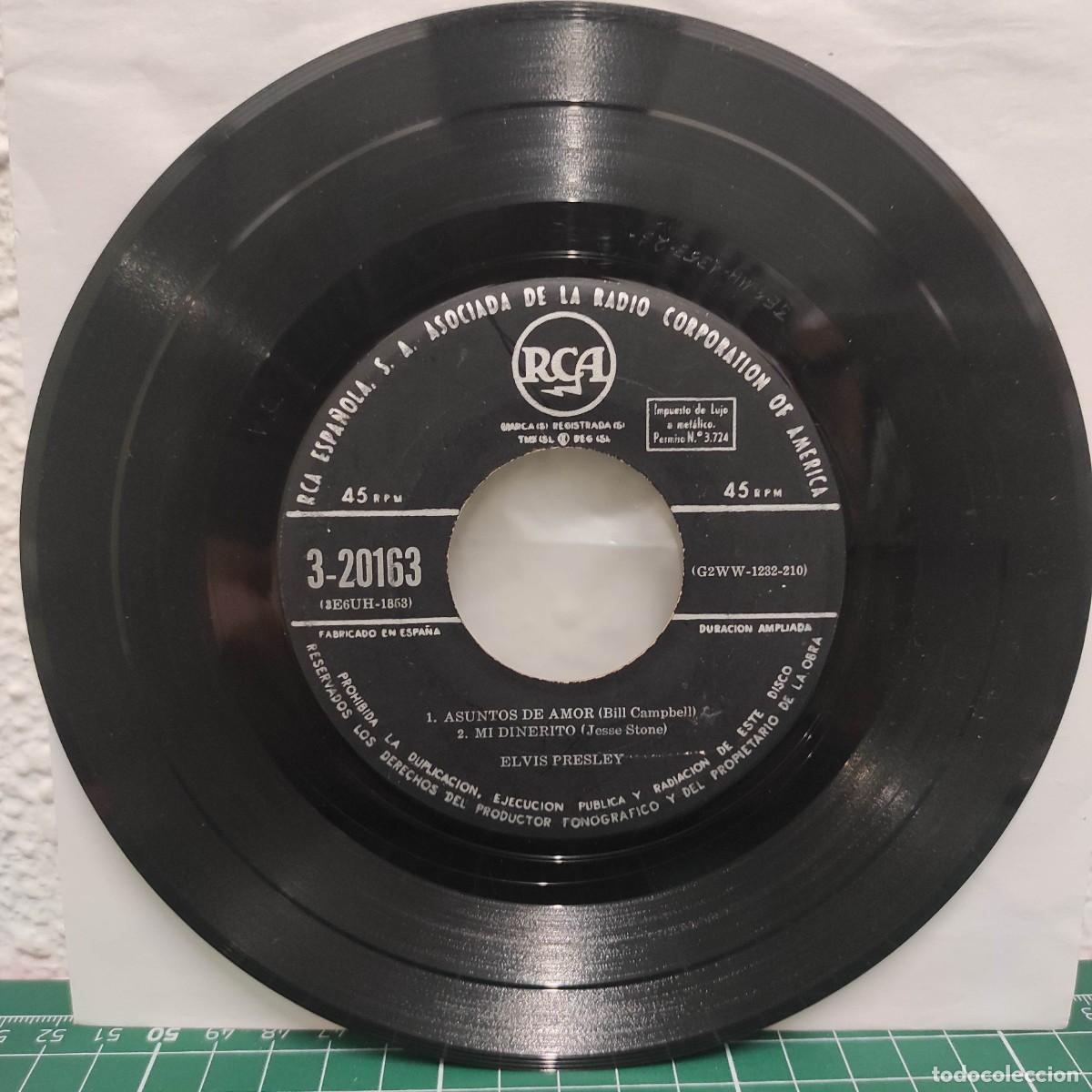 Discos de vinilo: ELVIS PRESLEY - ASUNTOS DE AMOR &middot; SINGLE 7&rdquo; &middot; SPAIN &middot; G / GENERIC