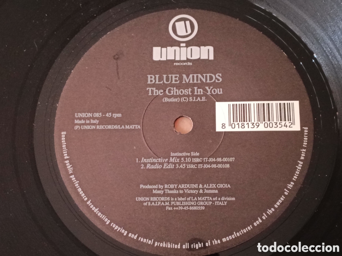 Discos de vinilo: Blue Minds -&nbsp;The Ghost In You