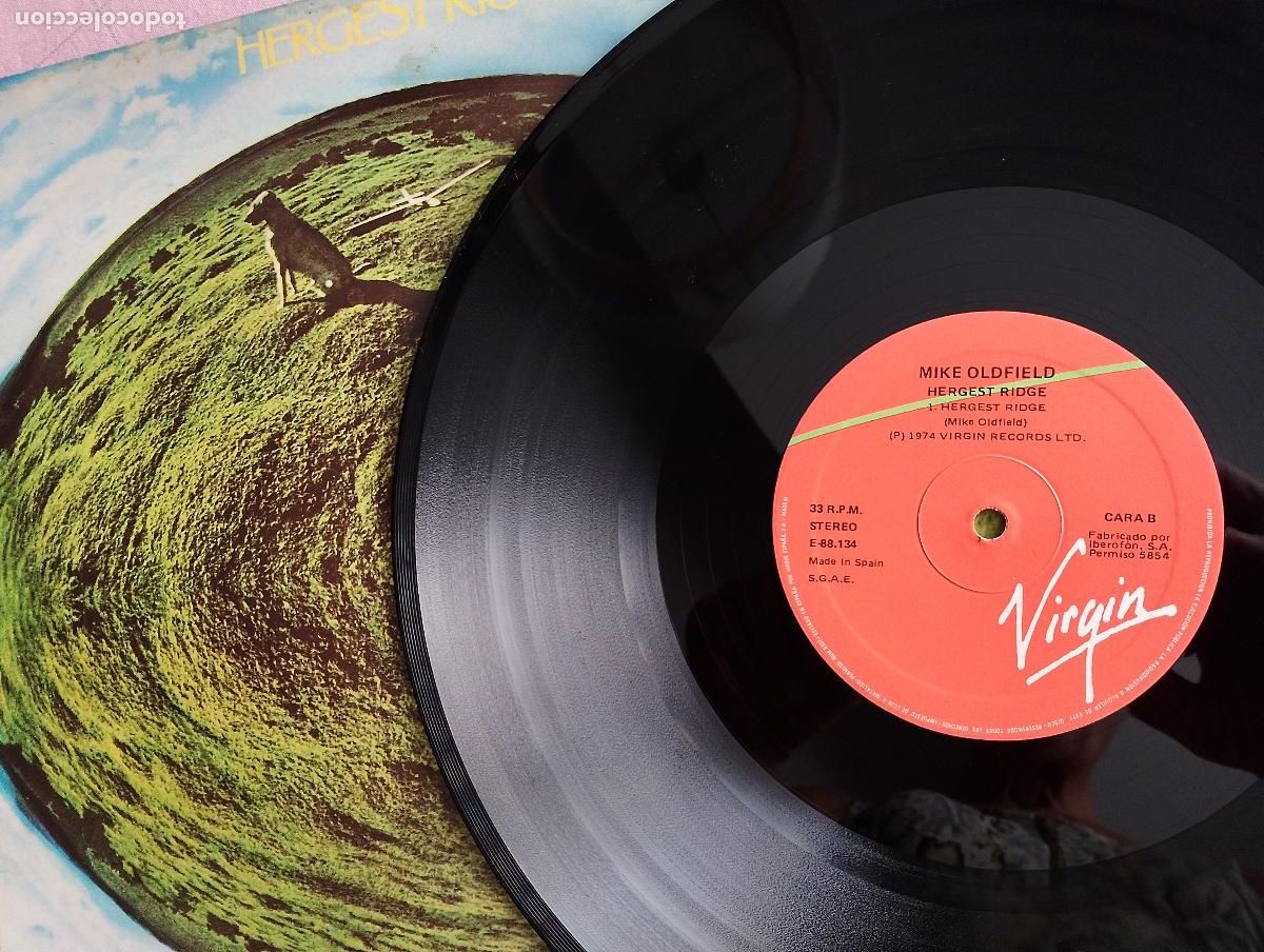 Discos de vinilo: Mike Oldfield &lrm;&ndash; Hergest Ridge 1974 - Foto 5
