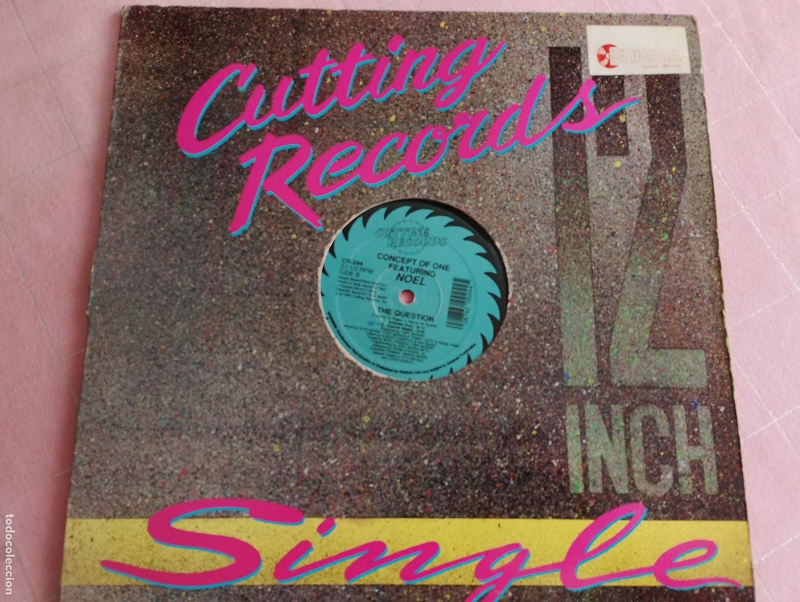 Discos de vinilo: Concept Of One Featuring Noel &ndash; The Question, USA,1990,Electronic, Freestyle,
