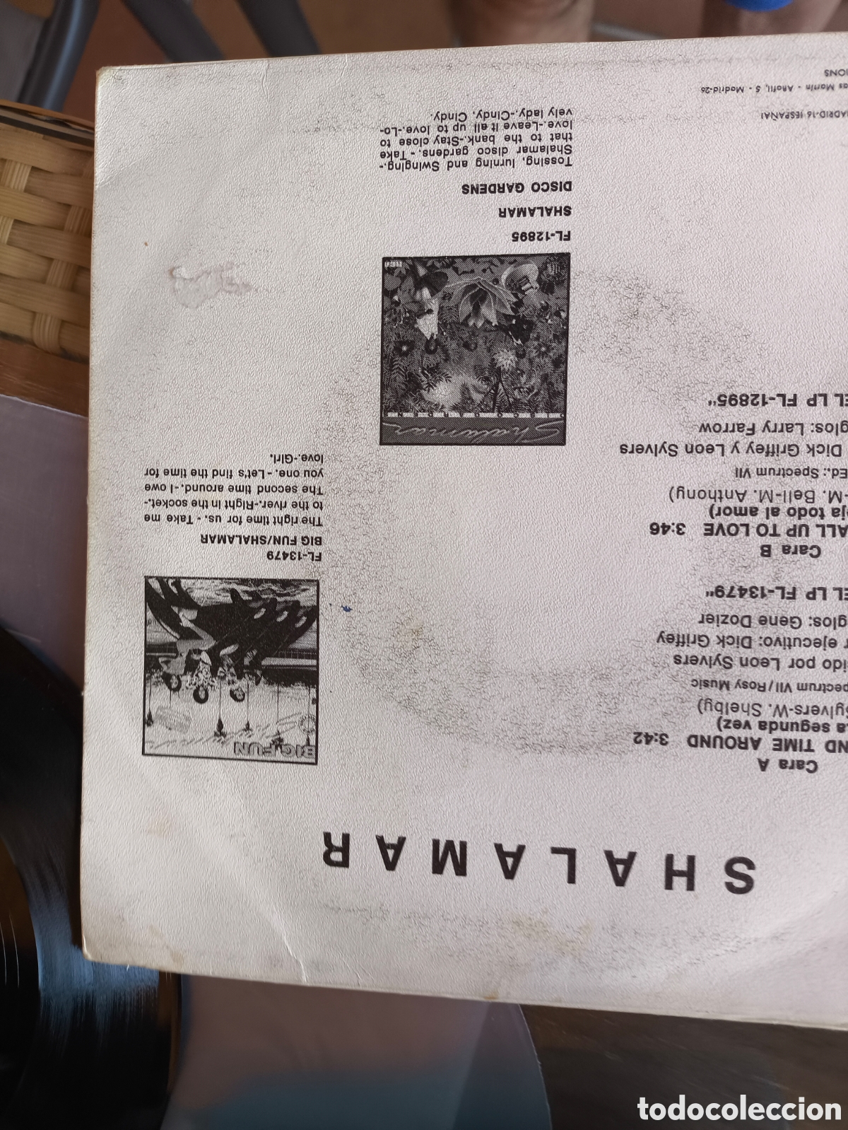 Discos de vinilo: Single de shalamar.lote.S.n.162 - Foto 2