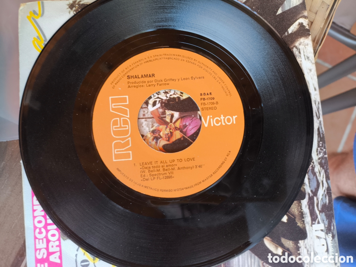 Discos de vinilo: Single de shalamar.lote.S.n.162 - Foto 4