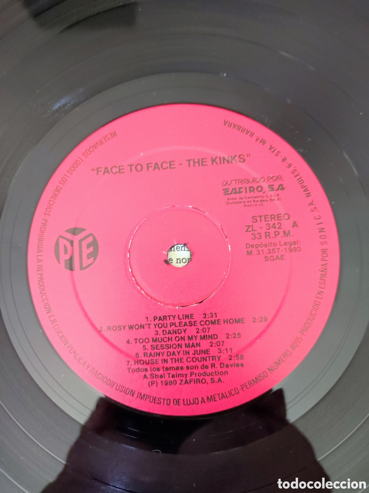 Discos de vinilo: THE KINKS - FACE TO FACE - Foto 5