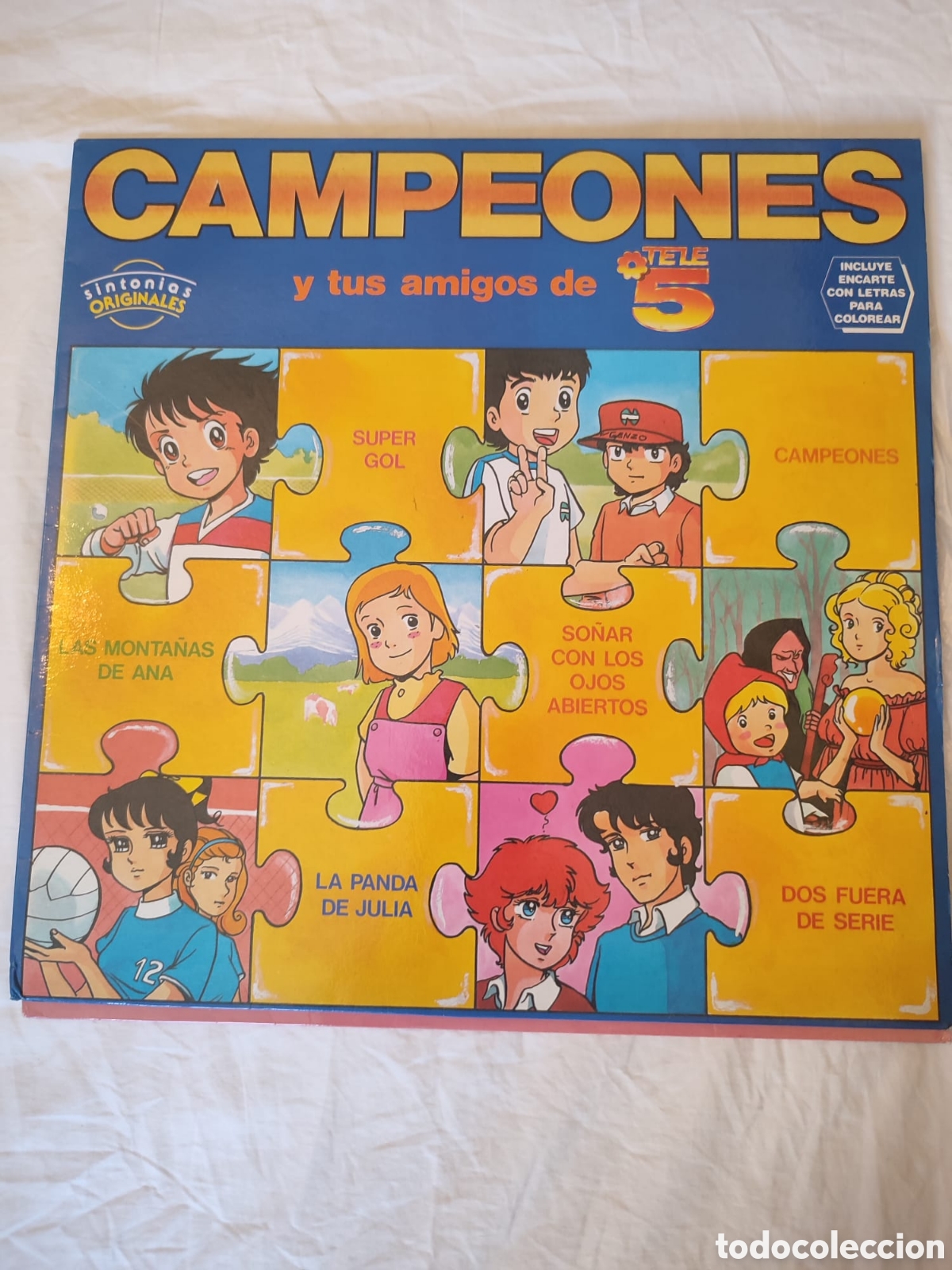 Discos de vinilo: Disco campeones de los a&ntilde;os 80