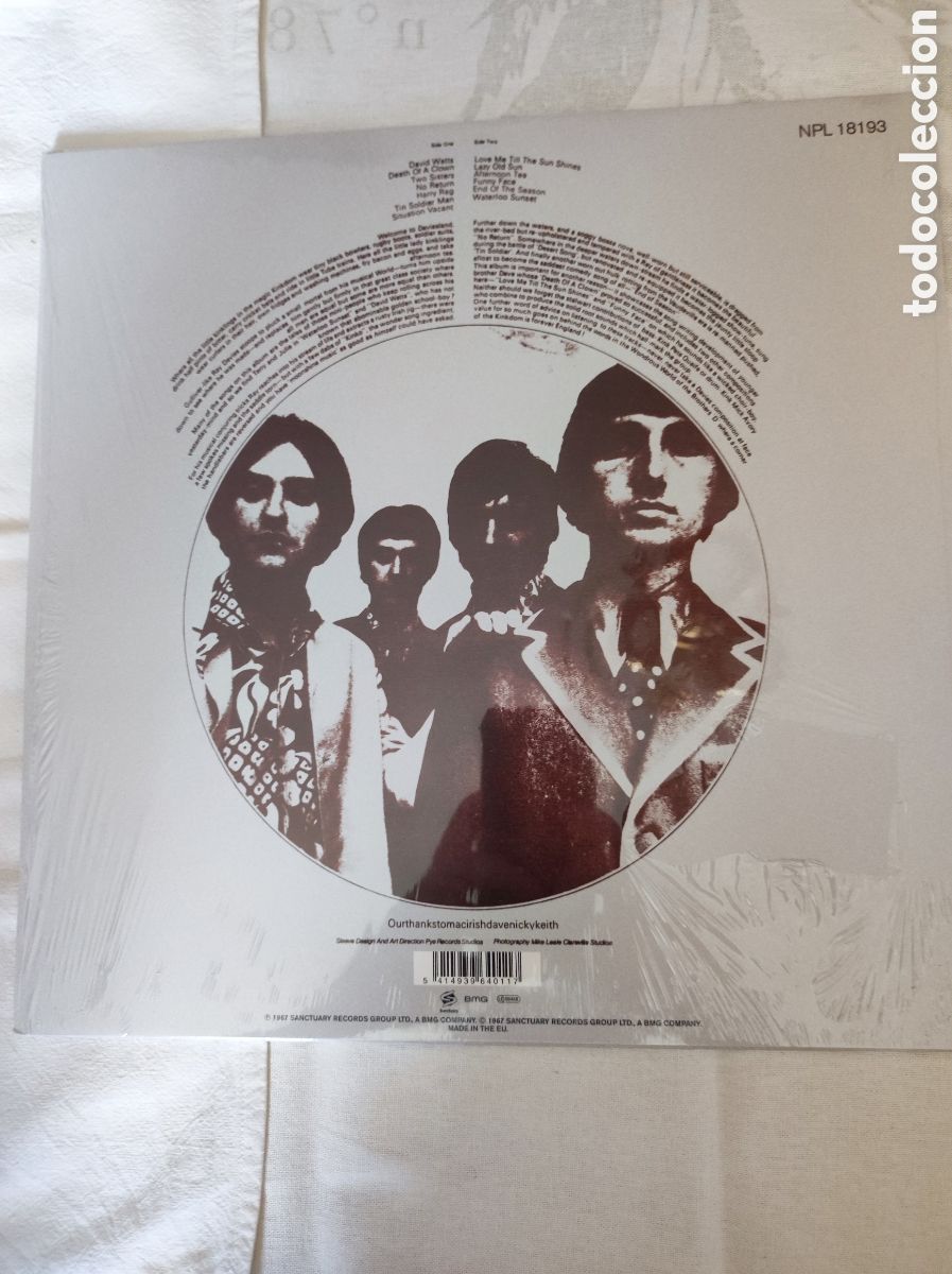 Discos de vinilo: THE KINKS - SOMETHING ELSE BY THE KINKS - Foto 2