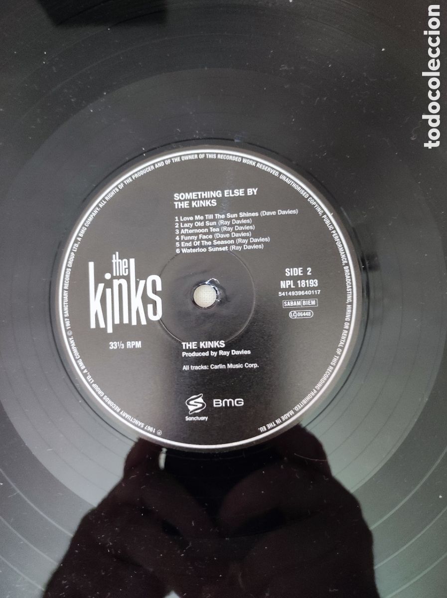 Discos de vinilo: THE KINKS - SOMETHING ELSE BY THE KINKS - Foto 4