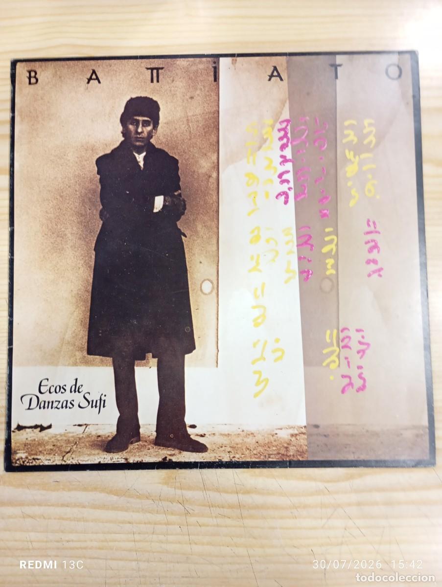 Discos de vinilo: Lp - Battiato &lrm;&ndash; Ecos De Danzas Sufi - 1&ordf; Edicion Espa&ntilde;ola 1985