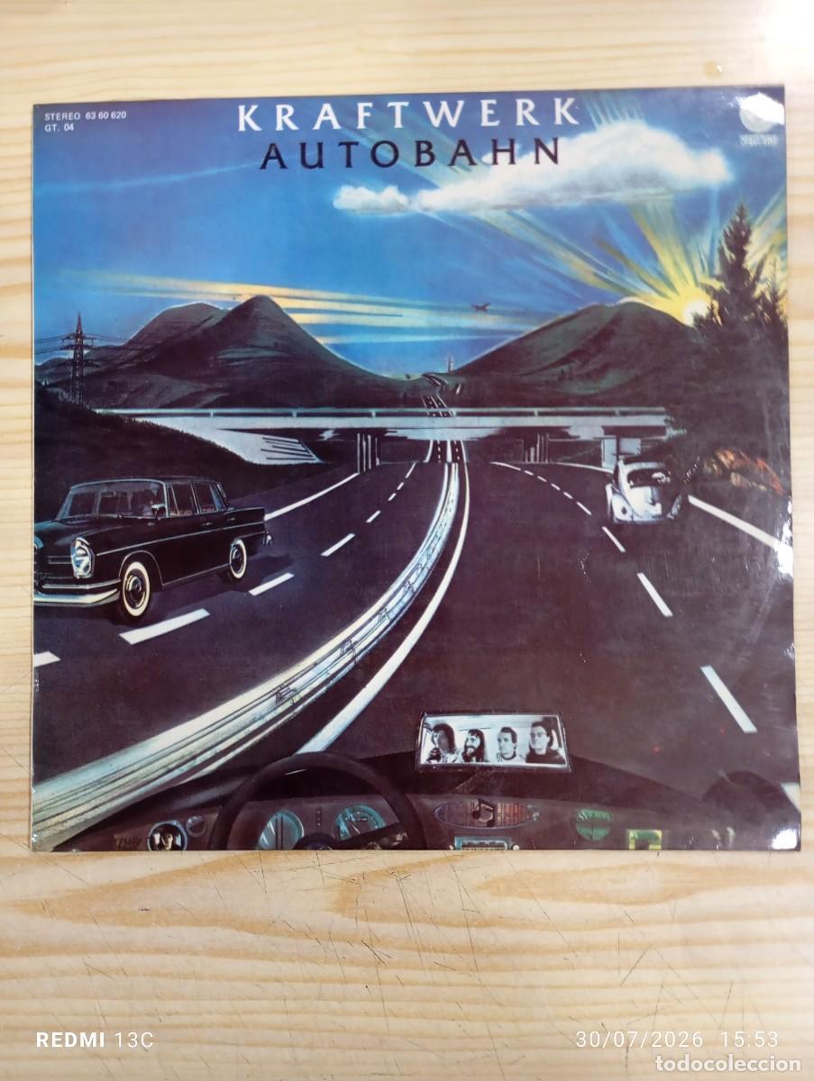 Discos de vinilo: Lp - Kraftwerk &lrm;&ndash; Autobahn - 1&ordf; Edicion Espa&ntilde;ola 1975