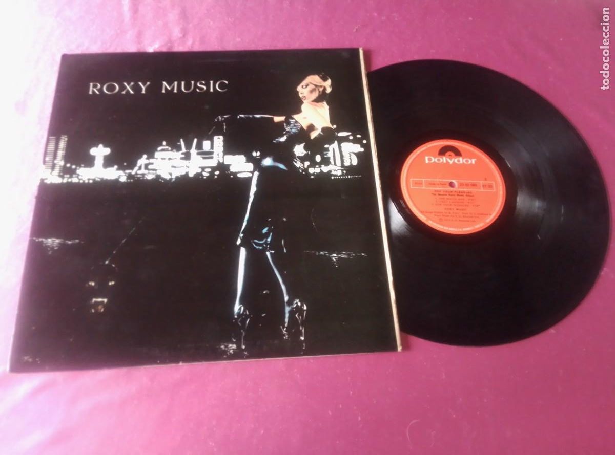 Discos de vinilo: ROXY MUSIC FOR YOUR PLEASURE 1973 LP L32 3 1