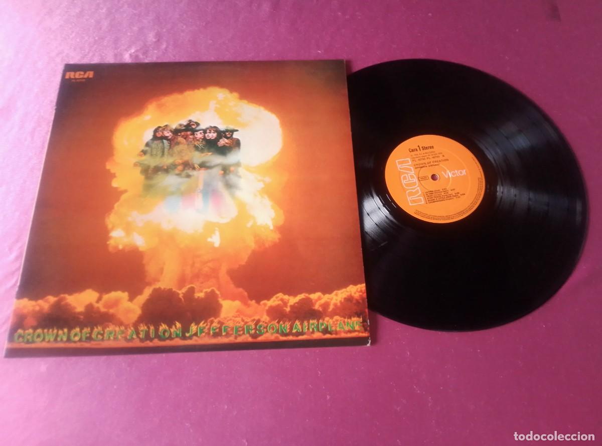Discos de vinilo: CROWN OF CREATION LATHER 1978 LP L32 3 1