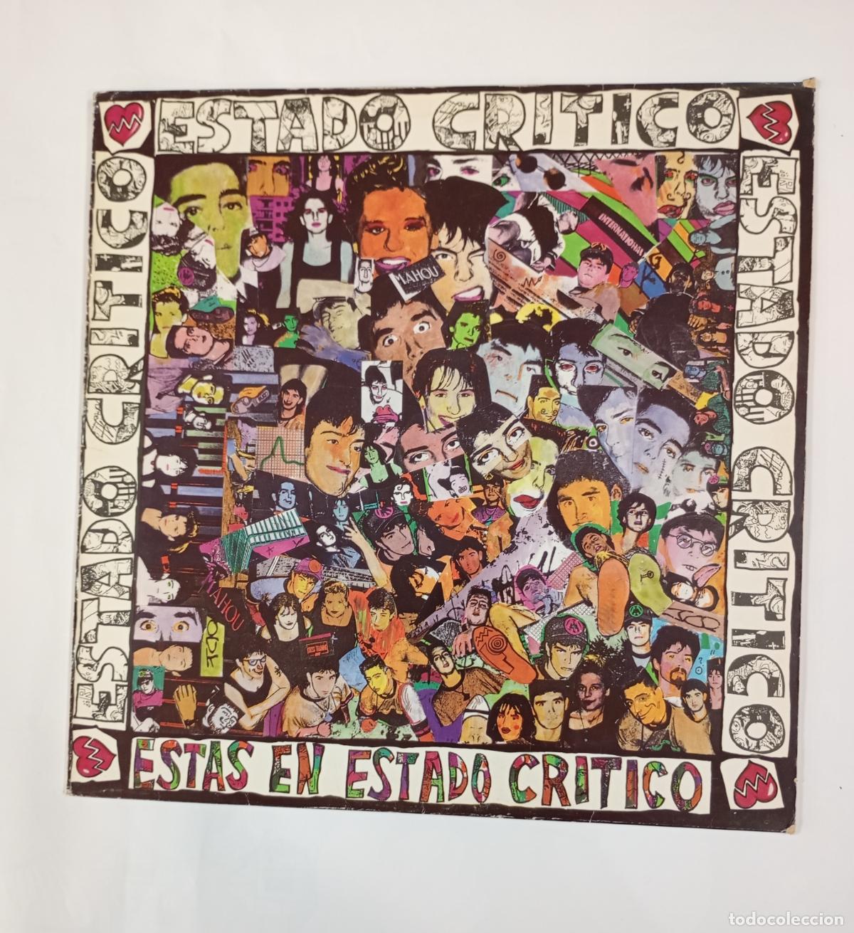 Discos de vinilo: Estado Cr&iacute;tico. Est&aacute;s en estado cr&iacute;tico. LP. TDKDA94