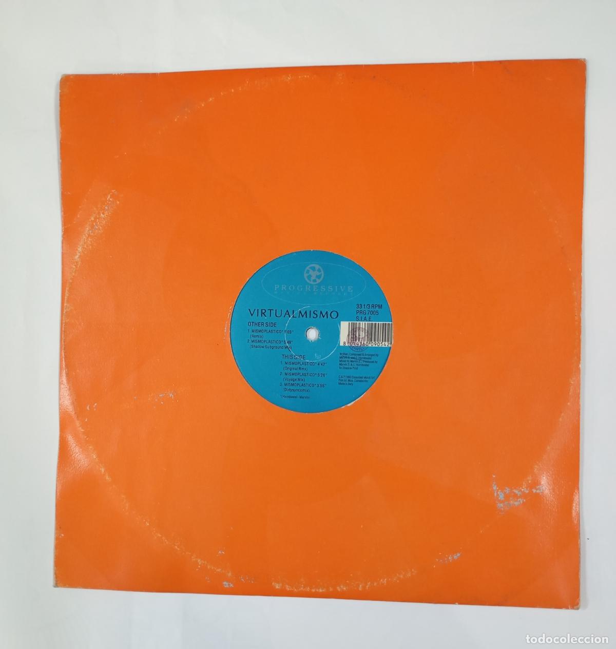Discos de vinilo: Virtualismo. Mismo pl&aacute;stico. Maxi-Single. TDKDA94