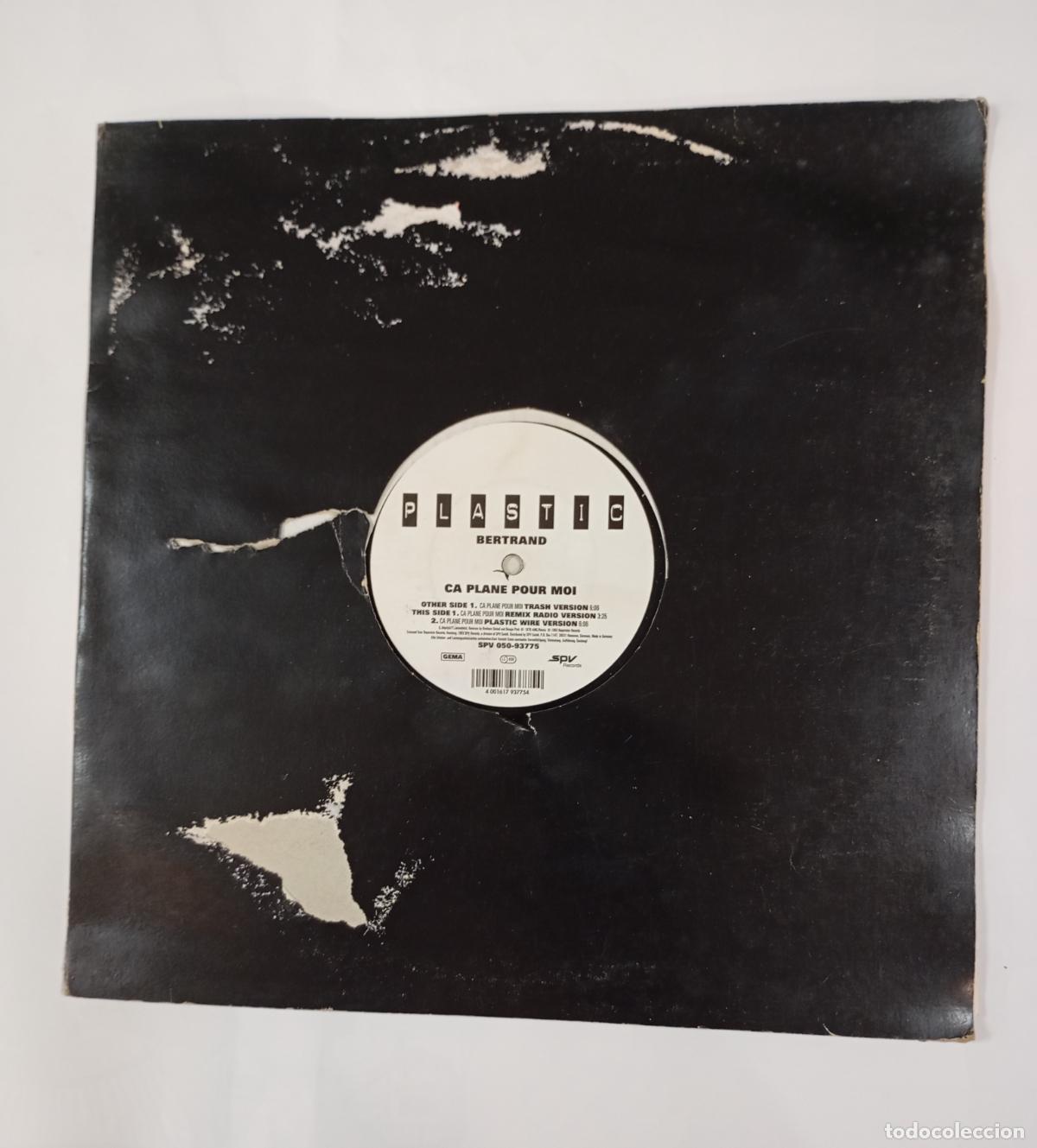 Discos de vinilo: Plastic Bertrand. Ca Plane Pour Moi. Maxi-Single. TDKDA94