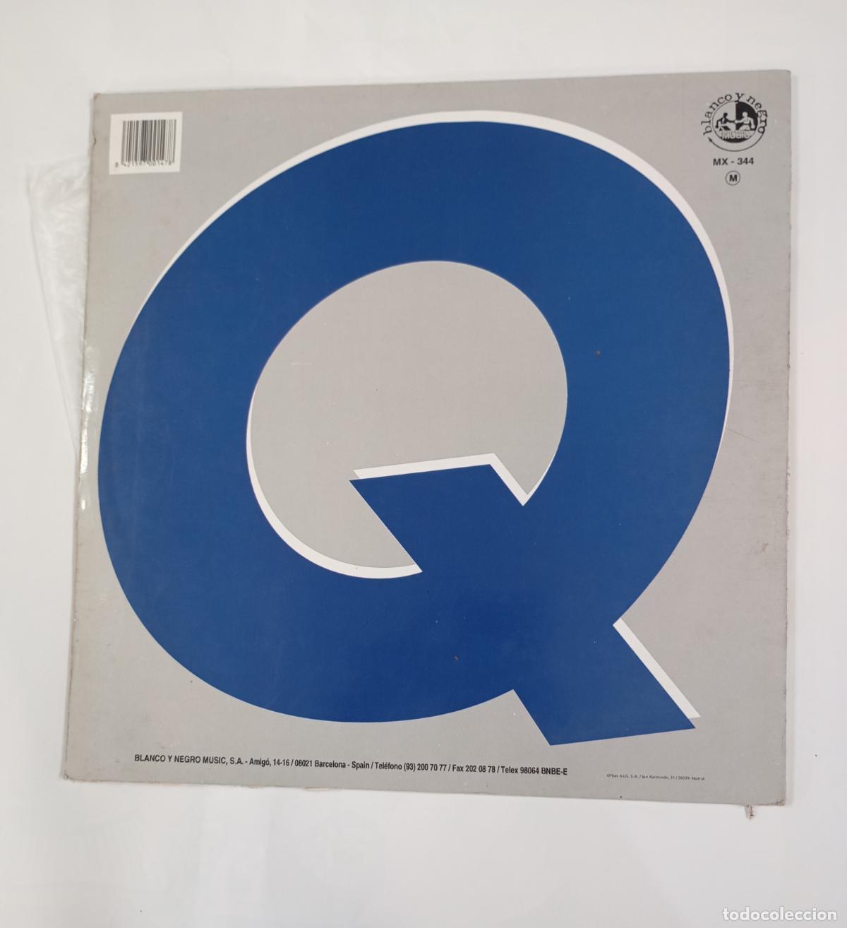 Discos de vinilo: Q. Techno Garant&iacute;a Blanco y Negro. Maxi-Single. TDKDA59 - Foto 2