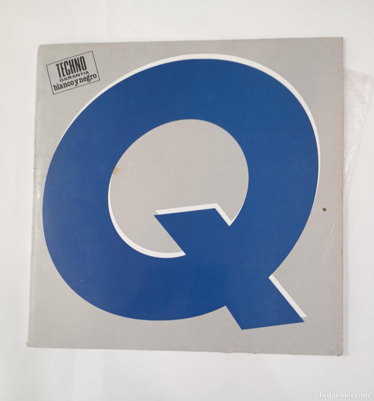 Discos de vinilo: Q. Techno Garant&iacute;a Blanco y Negro. Maxi-Single. TDKDA59 - Foto 1