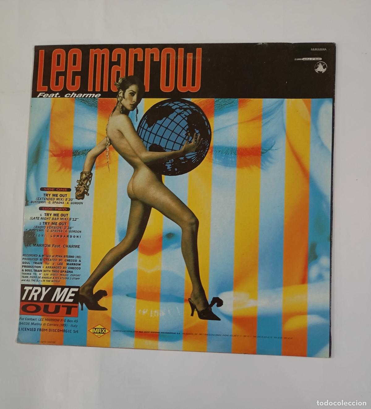 Discos de vinilo: Lee Marrow Feat. Charme &lrm;&ndash; Try Me Out-. MAXI-SINGLE. TDKDA59 - Foto 2