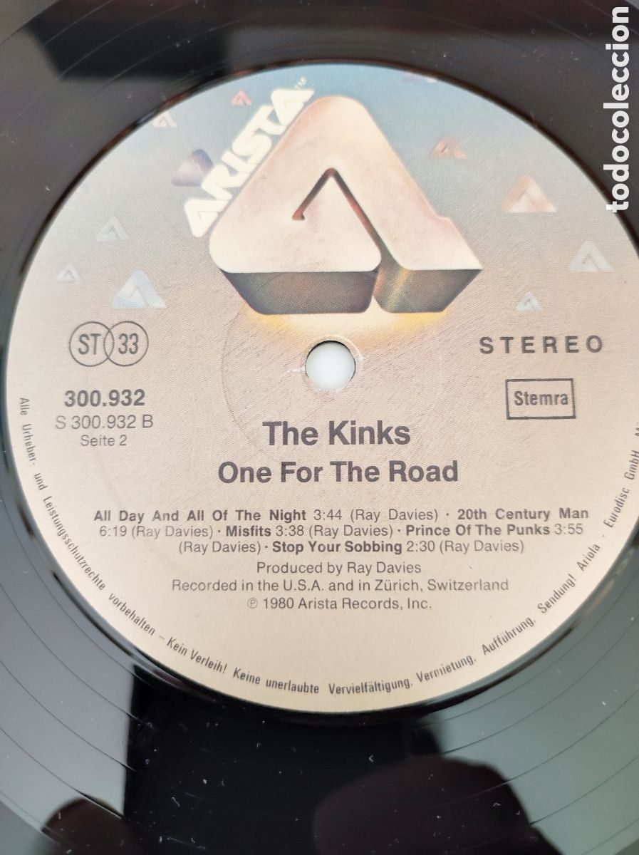 Discos de vinilo: THE KINKS - ONE FOR THE ROAD - Foto 7