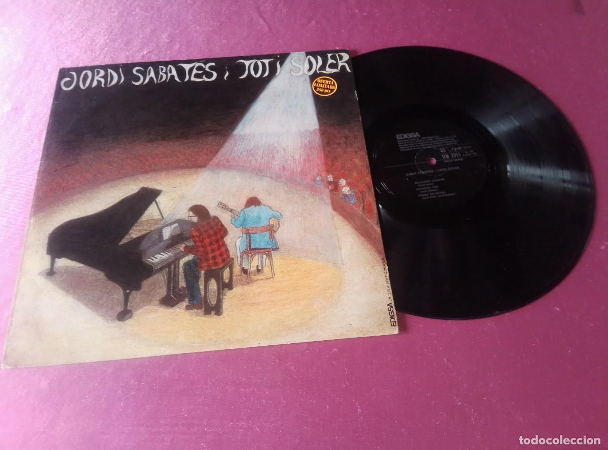 Discos de vinilo: JORDI SABAT&Eacute;S TOTI SOLER 1973 LP L32 3 1
