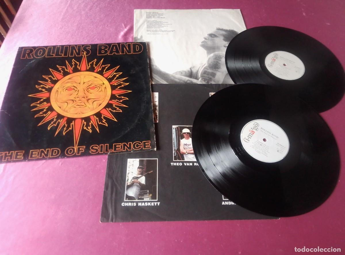 Discos de vinilo: ROLLINS BAND THE END OF SILENCE 1992 LP L32 3 1
