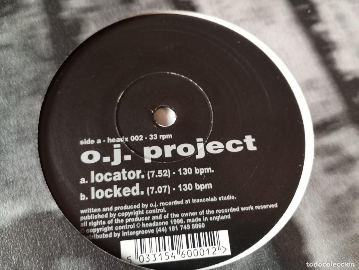 Discos de vinilo: O.J. Project &ndash; Locator / Locked - 1996 - Foto 1