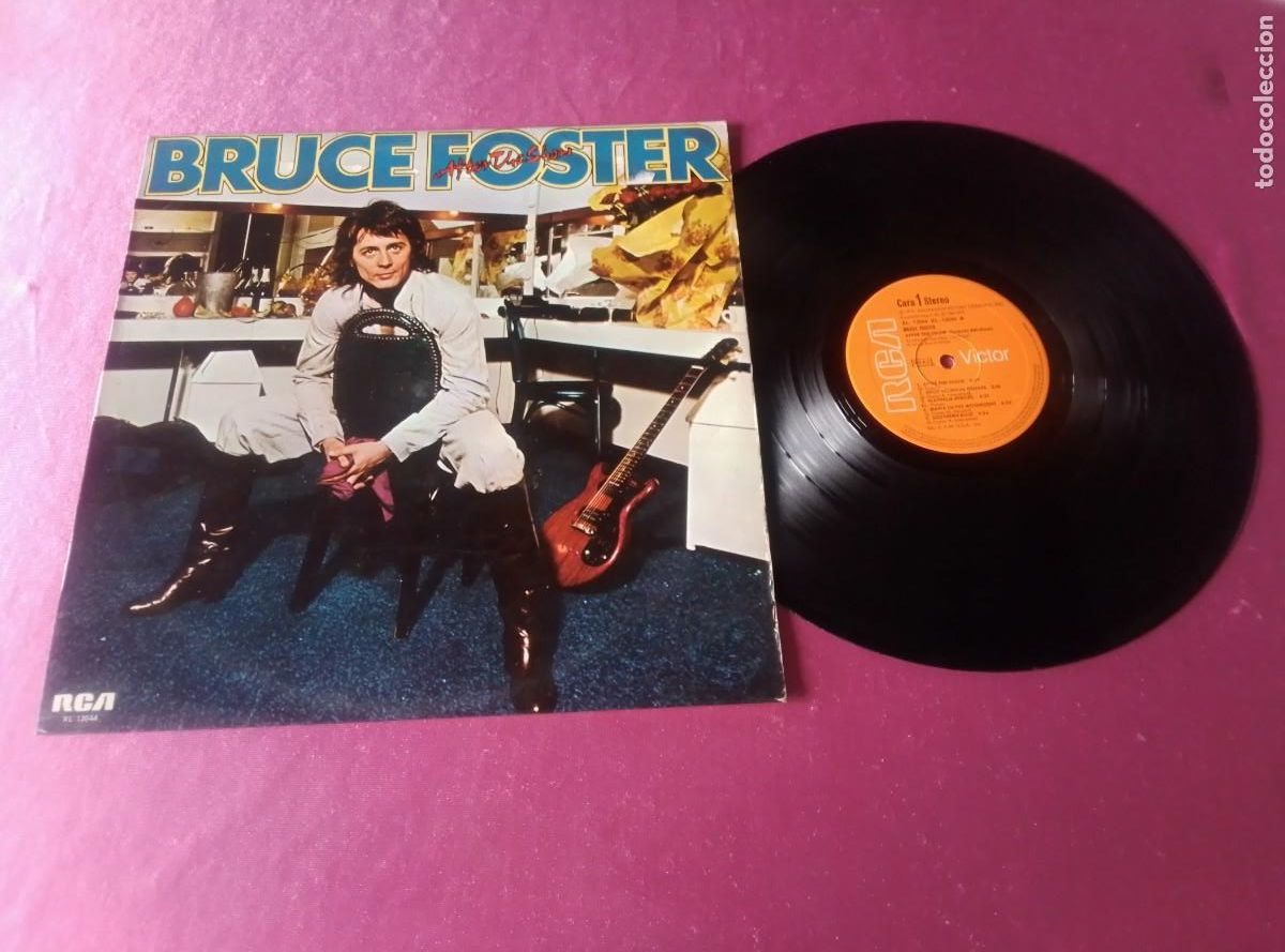 Discos de vinilo: BRUCE FOSTER AFTER THE SHOW 1977 LP L32 3 1