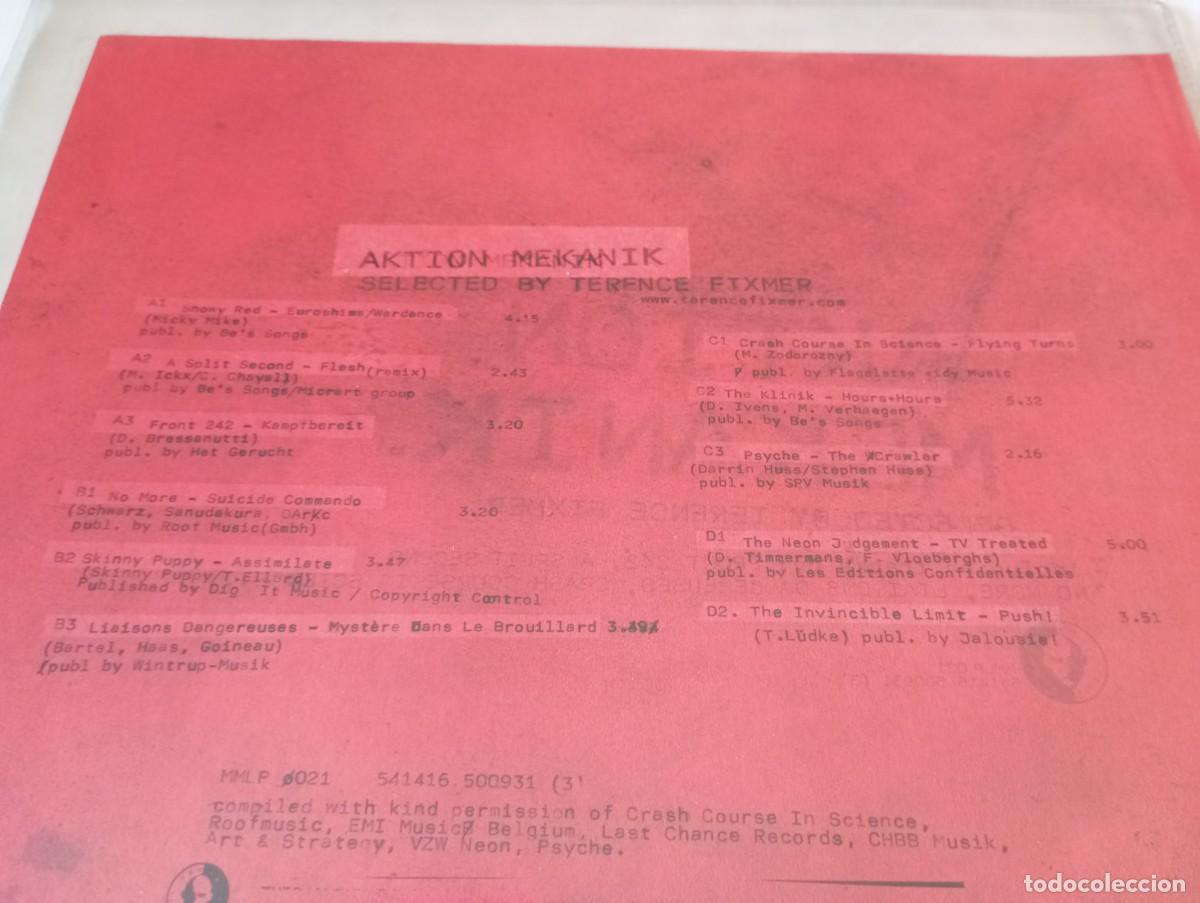 Discos de vinilo: Various &ndash; Aktion Mekanik - 2003 - 2LP - Foto 3