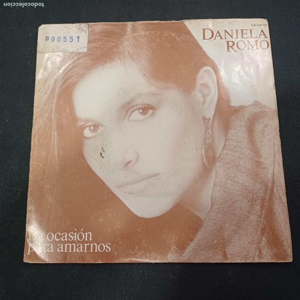 Discos de vinilo: DANIELA ROMO/LA OCASION PARA AMARNOS/SINGLE.