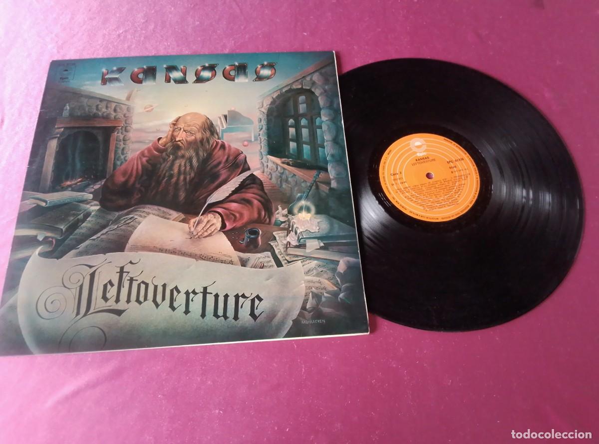 Discos de vinilo: KANSAS LEFTOVERTURE 1977 LP L32 3 1